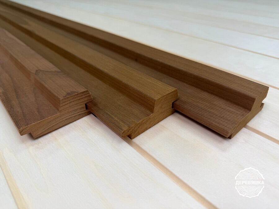 Вагонка осина рейка ТЕРМО 25х64